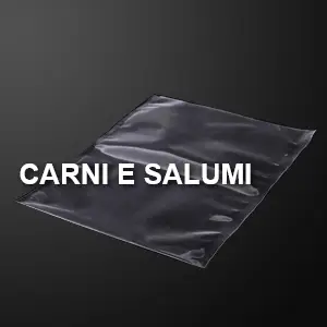 buste per sottovuoto e sacchetti in alluminio per carni e salumi