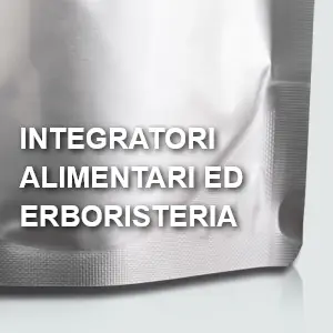 buste per integratori alimentari ed erboristeria